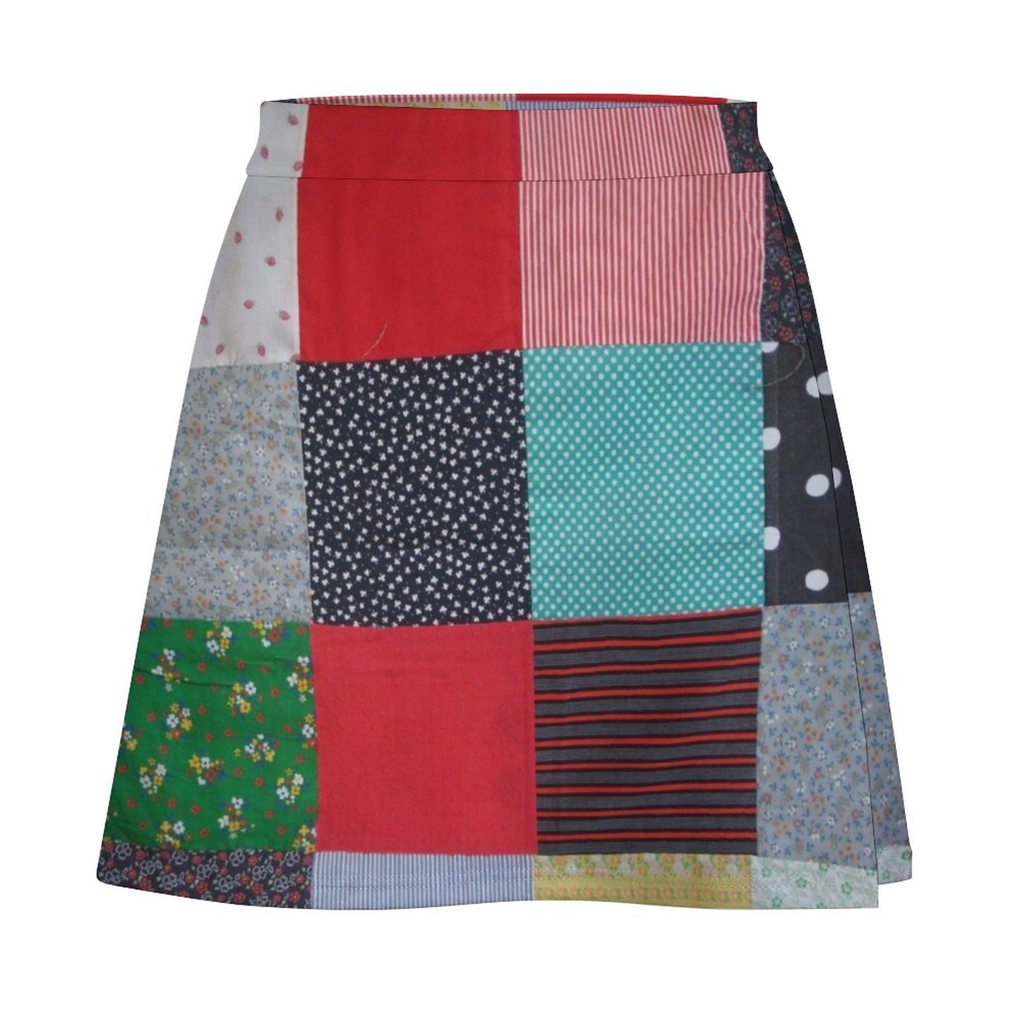 Patchwork Mini Skirt image 3