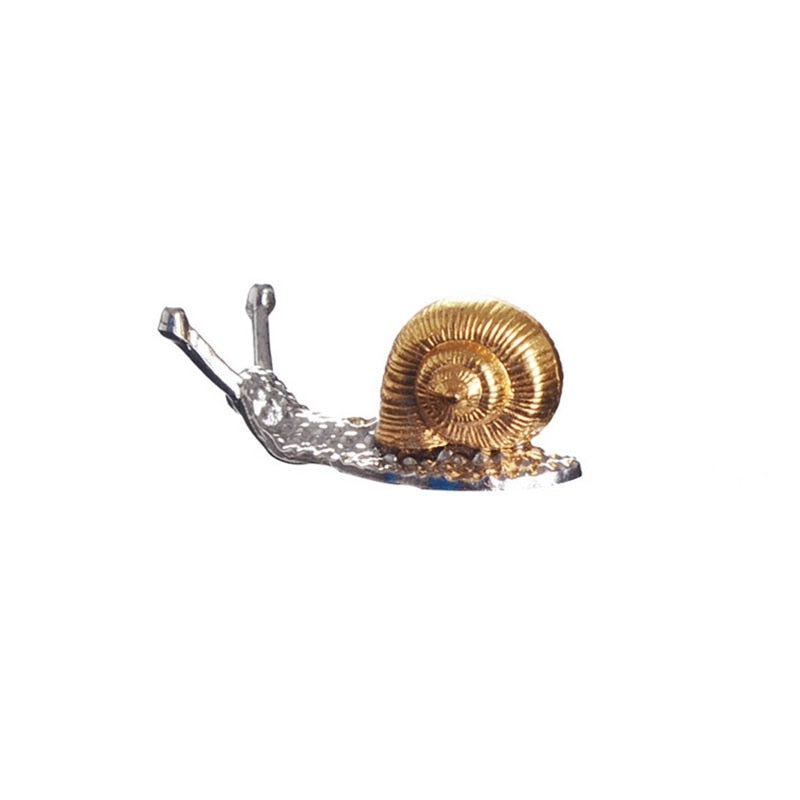 Creative alloy snail incense holder image 3