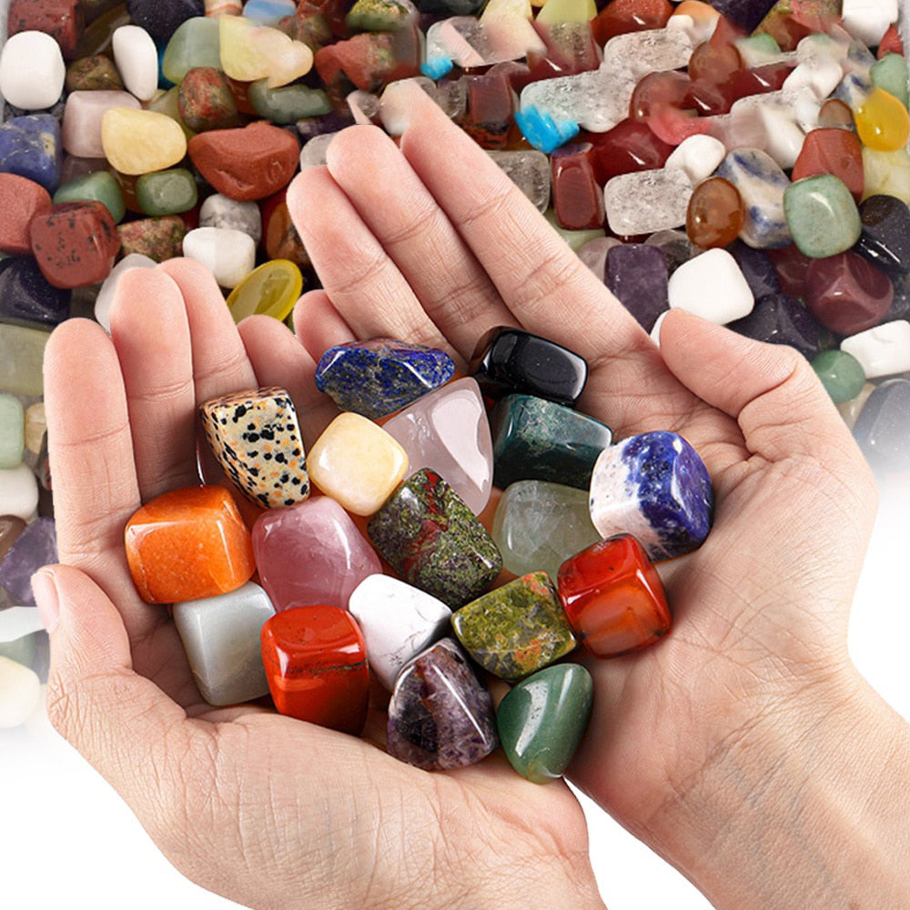 60g Bulk Assorted Mixed Tumbled Stone image 5