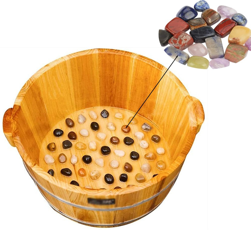 60g Bulk Assorted Mixed Tumbled Stone image 2