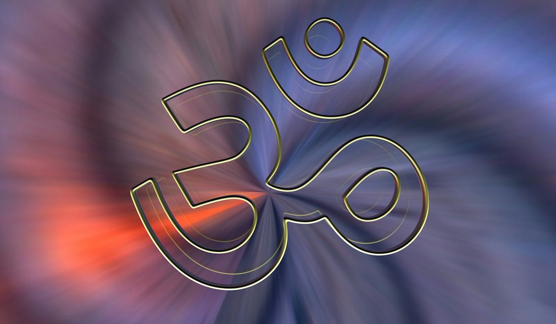 A blurry image of a person in a yoga pose