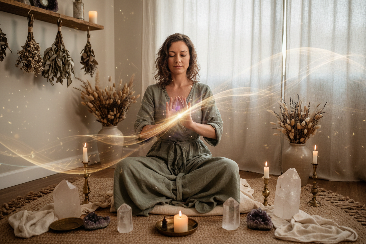 What Distance Reiki Actually Does — And Why People Keep Coming Back to Terry At Black Lion Botanicals