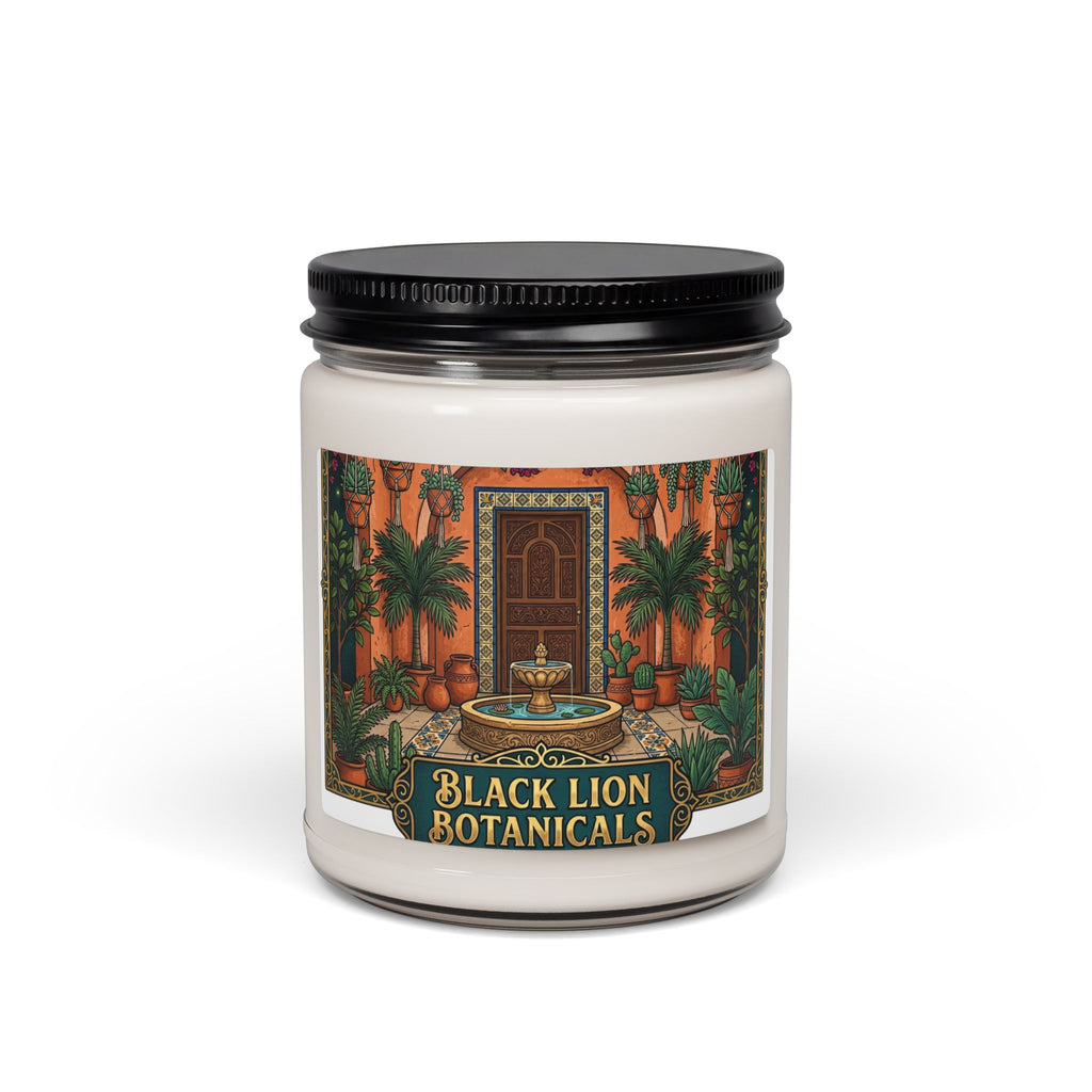 Botanical Luxe Candle — Black Lion Botanicals 9oz Scented Soy Candle