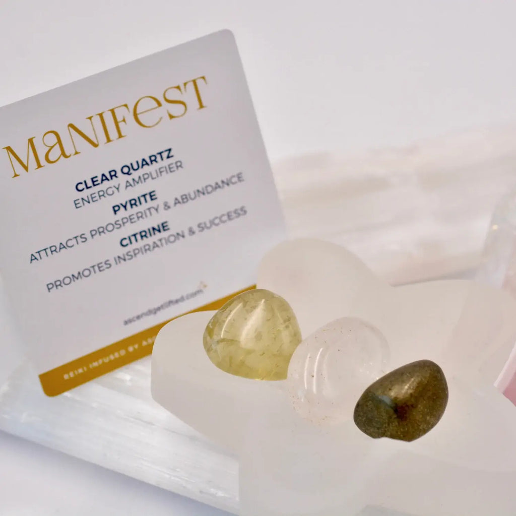 Intention Crystals Set: Manifest