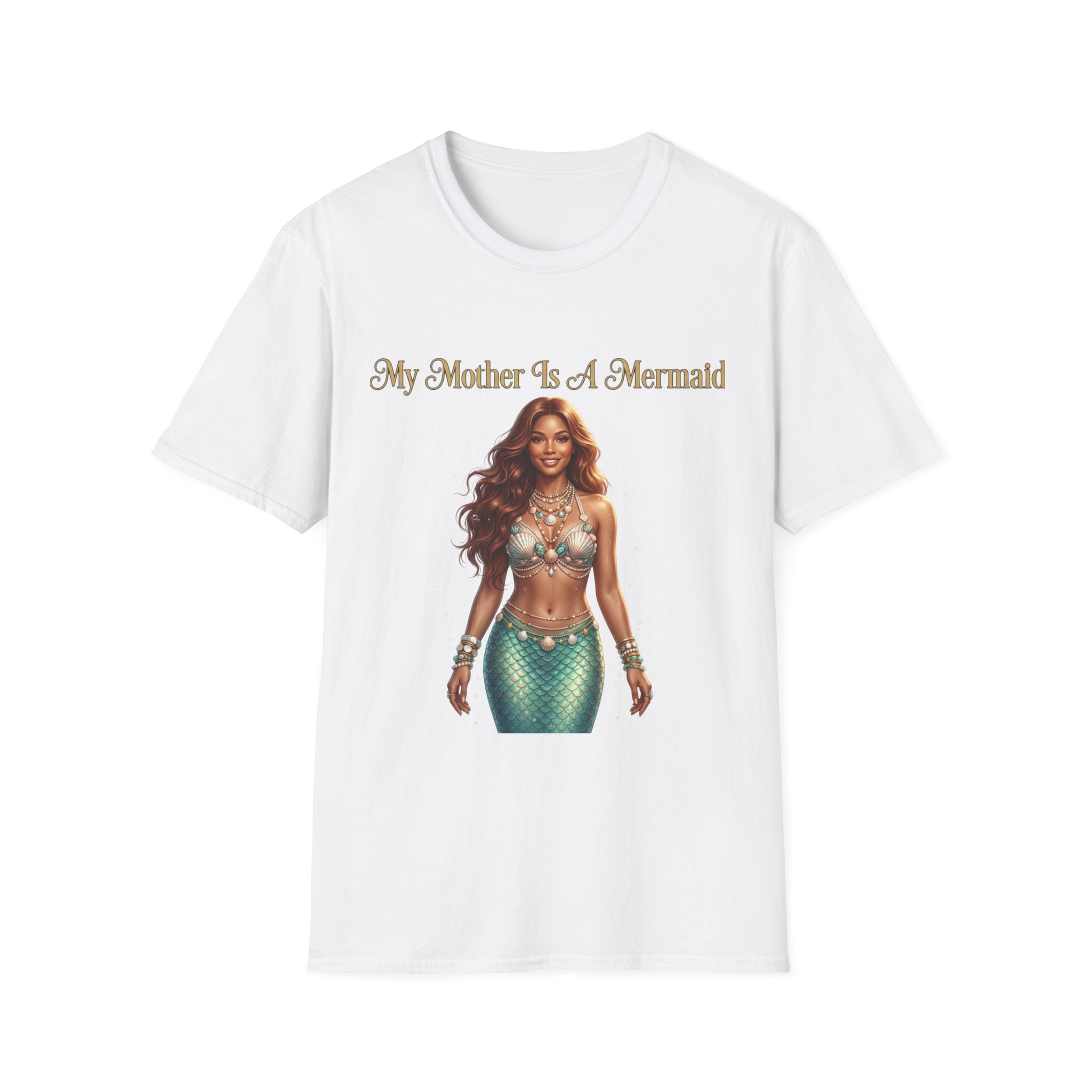 My Mother Is A Mermaid T-Shirt | Mermaid Mom Illustration, Sea Theme