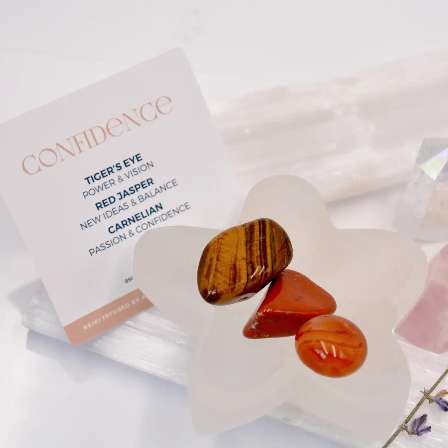Intention Crystals Set: Confidence
