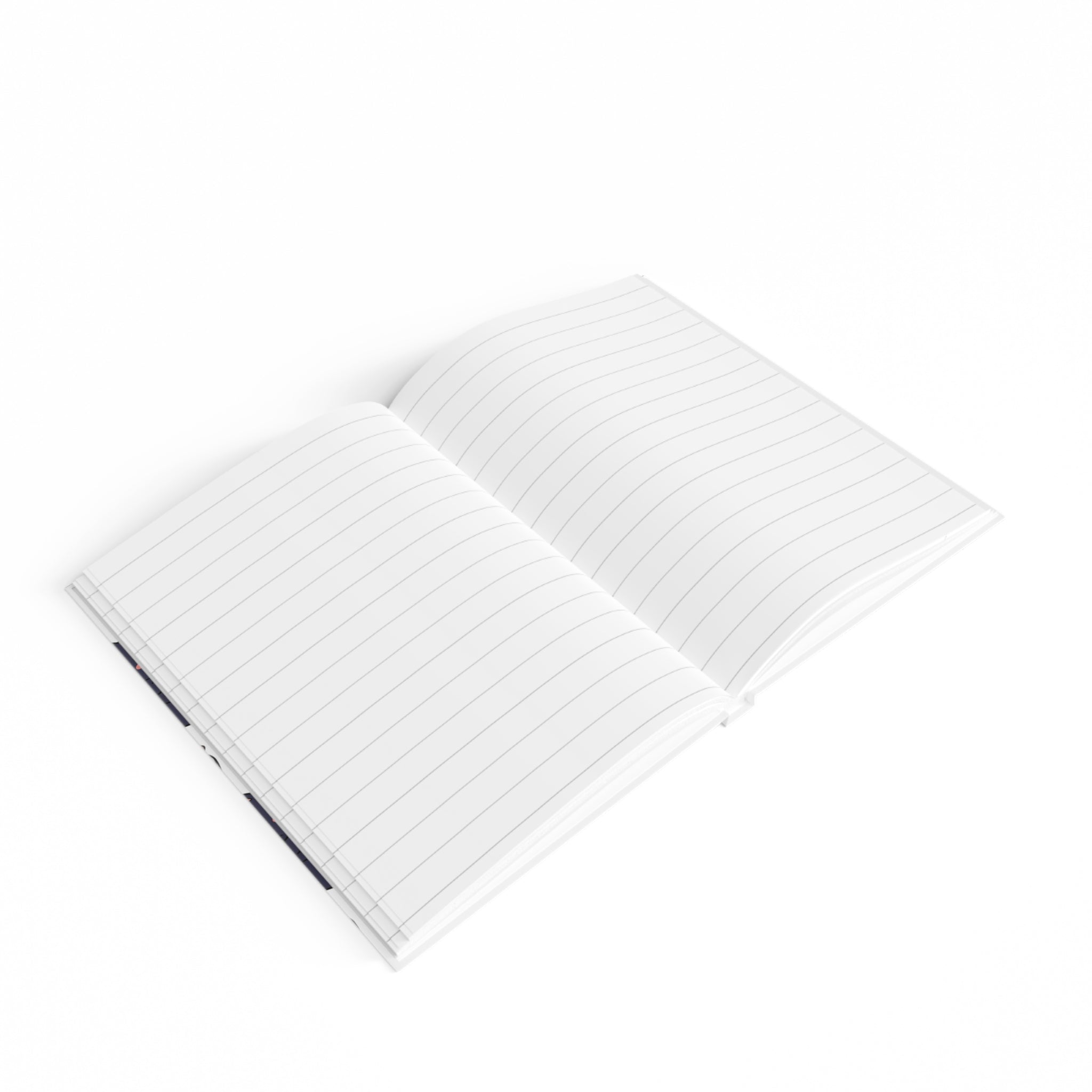 Cat Eating Ramen Journal | Ruled Lined Notebook