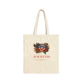 Juneteenth Flag Celebration Cotton Canvas Tote Bag | Juneteenth Tote