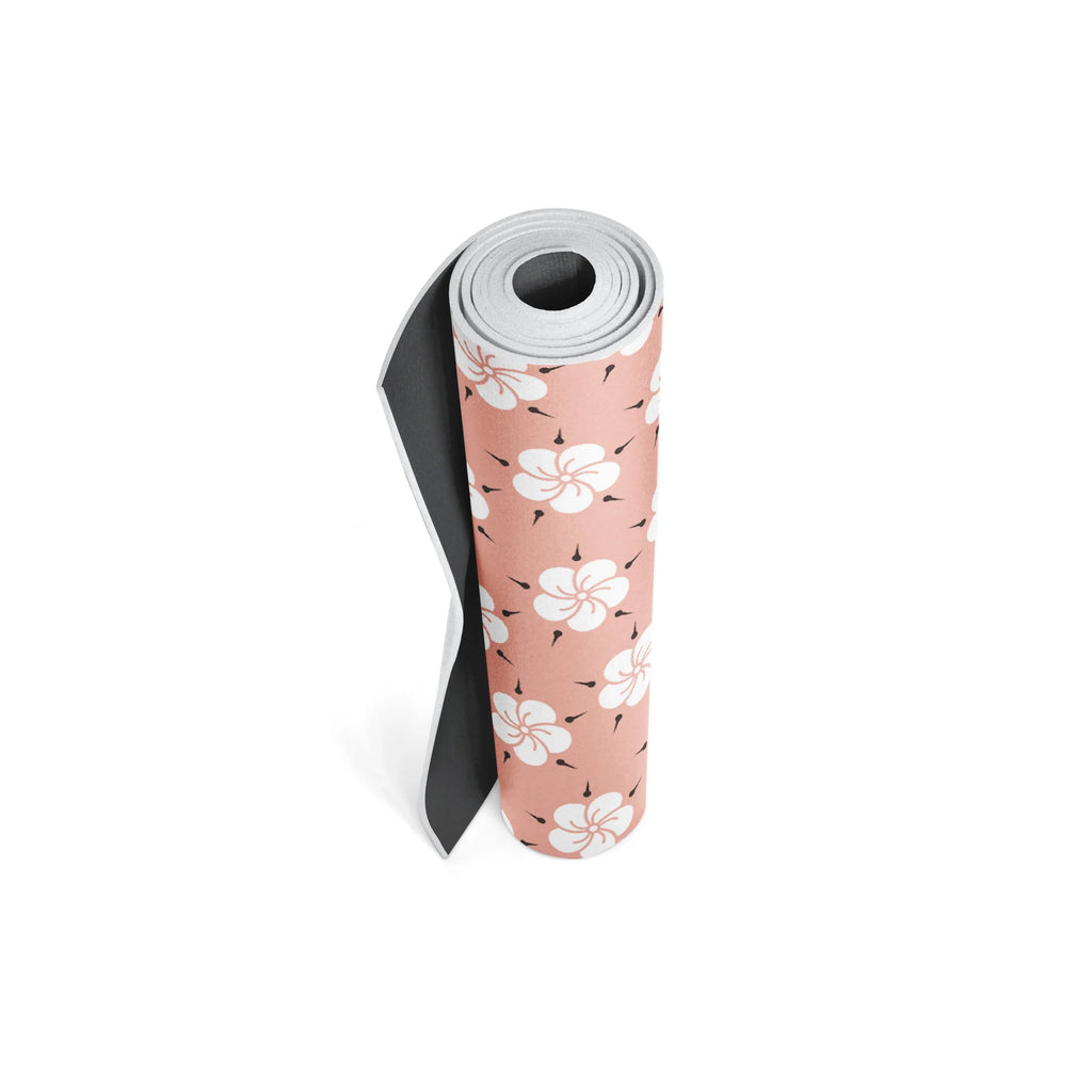 Kumiko Yoga Mat – 6mm Non-Slip, Eco-Friendly & Latex-Free (Tan)
