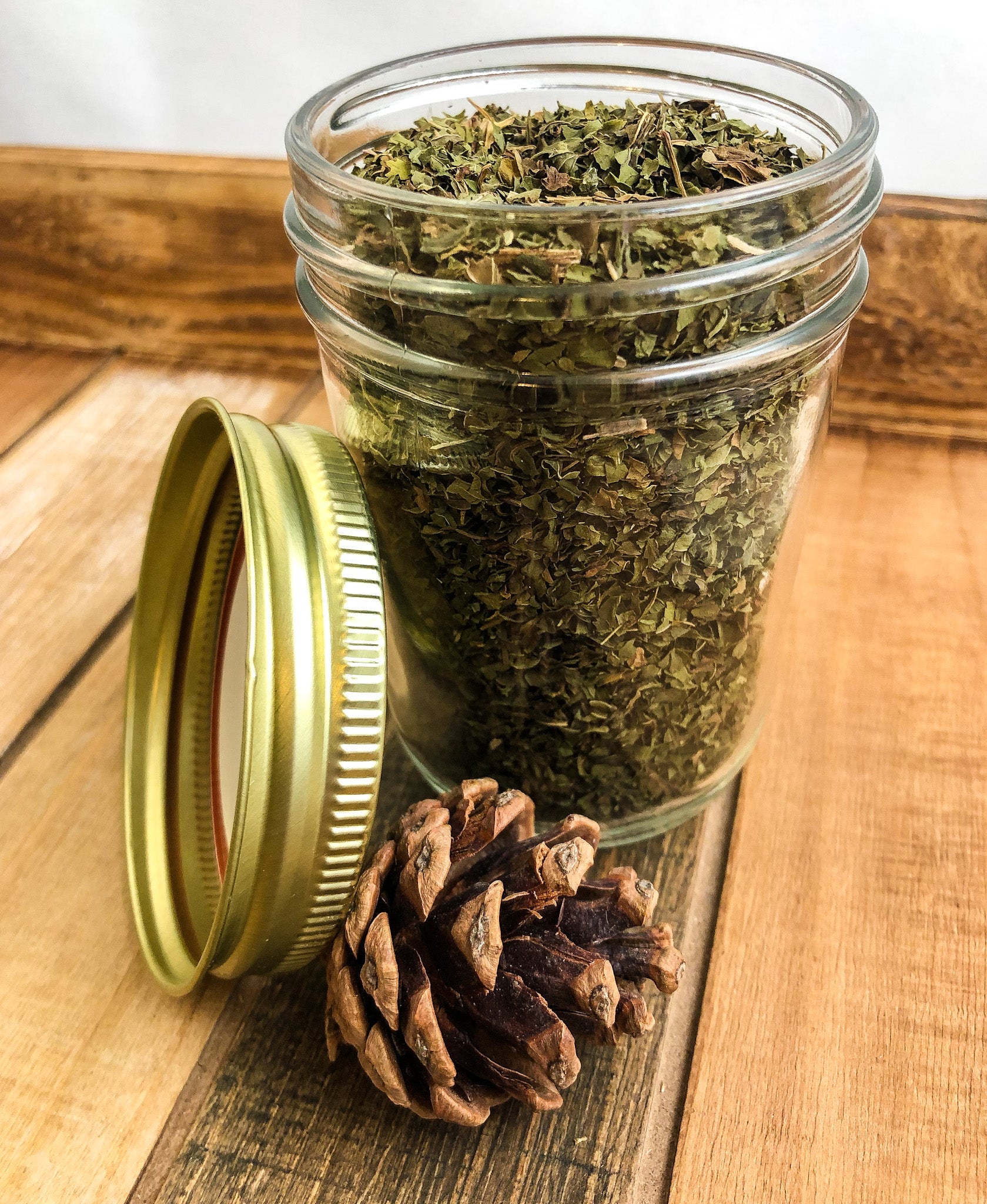 Dried Herbs Small Jars